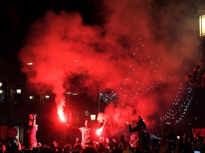 Европа снова в огне после победы Марокко. Фото: Reuters